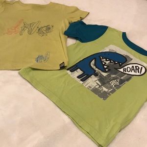 Charlie Rocket Boys Robots Dinos Anime Tees Bundle